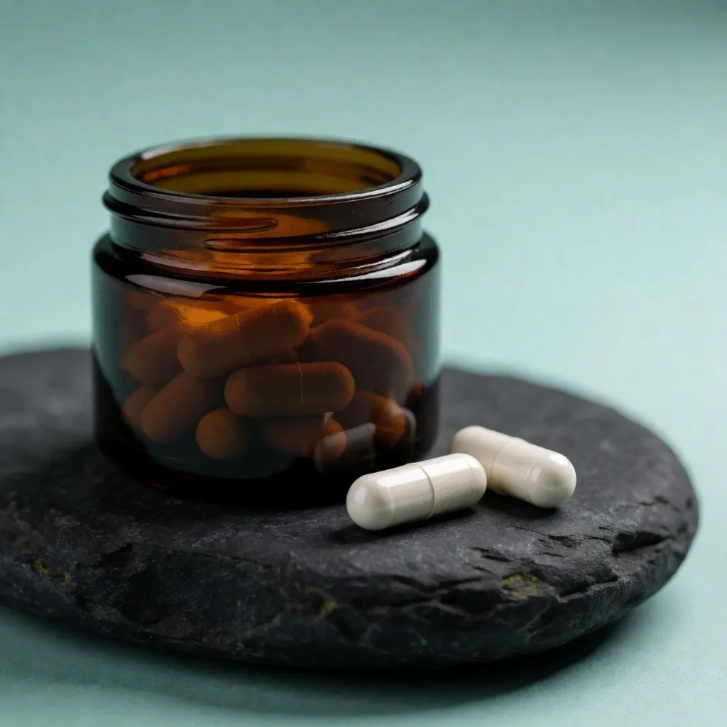 Magnesium Glycinate 100mg supplement bottle