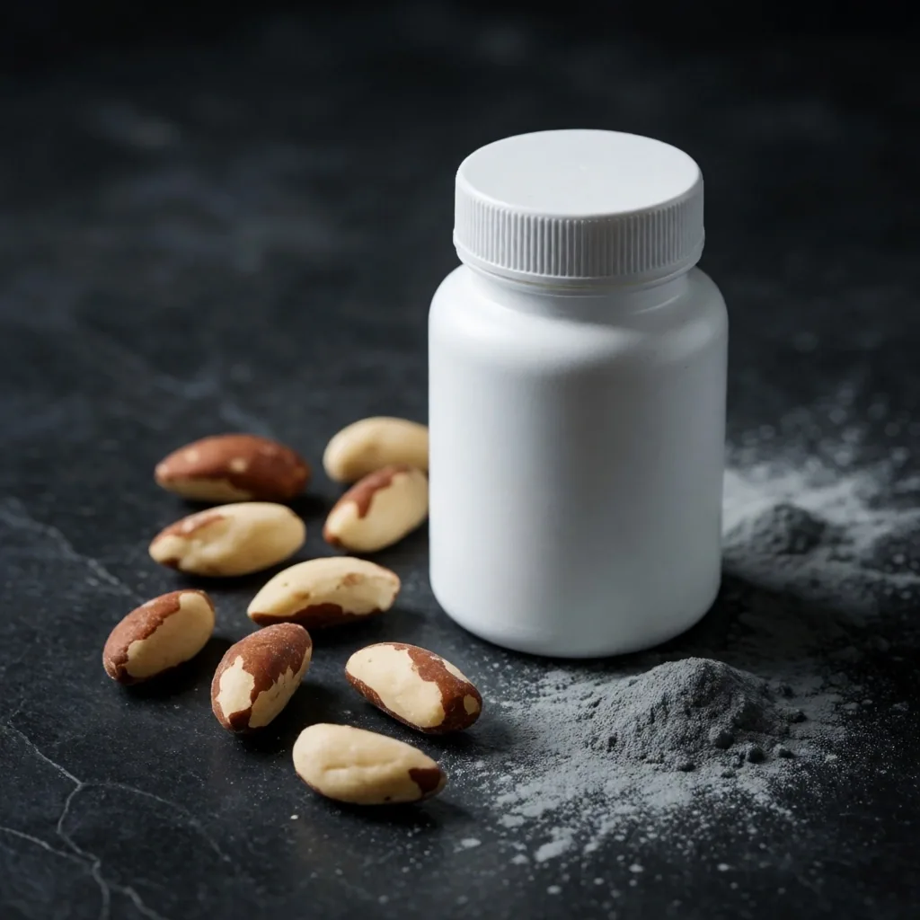 Selenium Methionine 200mcg supplement bottle